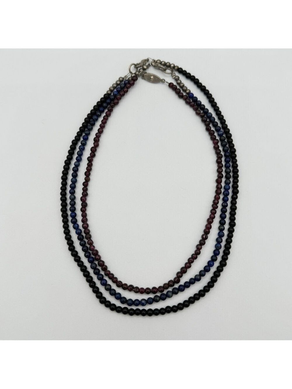 Three beaded necklaces